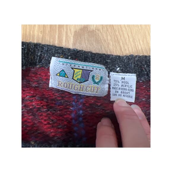 Vintage Grandpa Sweater sz Med. - Picture 2 of 5